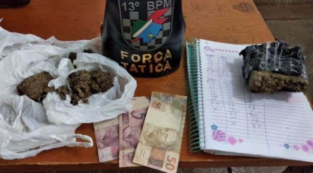 Fotogaleria: Polícia Militar prende três indivíduos por tráfico de drogas